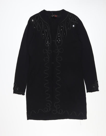 Womens UK Size S Stephen Black Overcoat