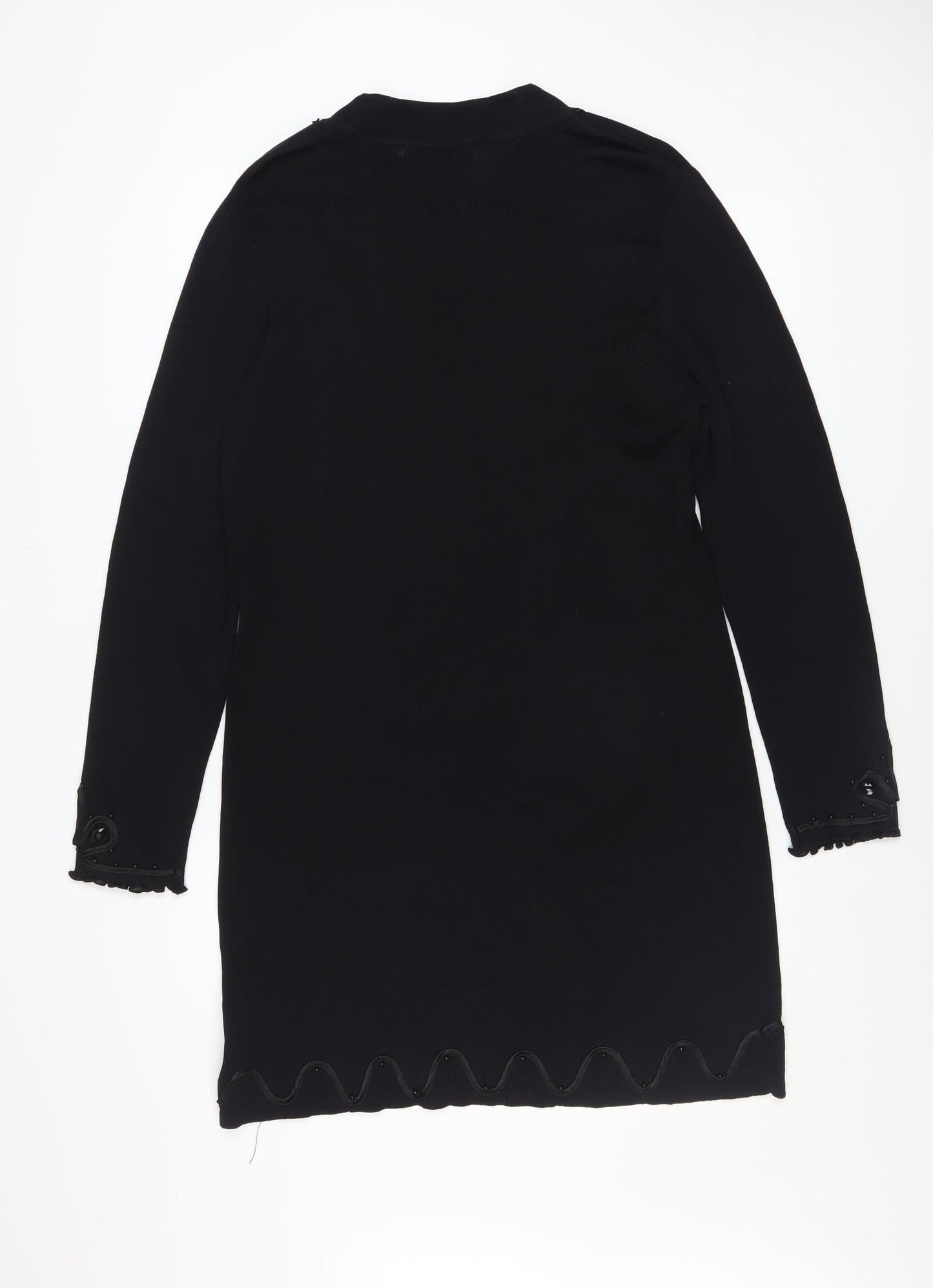 Womens UK Size S Stephen Black Overcoat