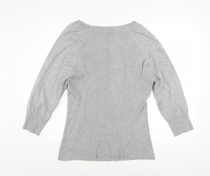 Womens UK Size 20 NEXT Grey Shrug Jumper