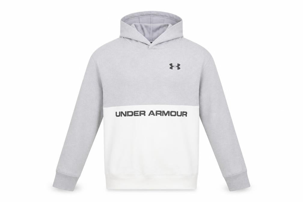 Boys UK Size 158 Under armour Grey Pullover Hoodie