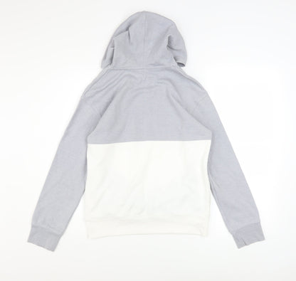 Boys UK Size 158 Under armour Grey Pullover Hoodie