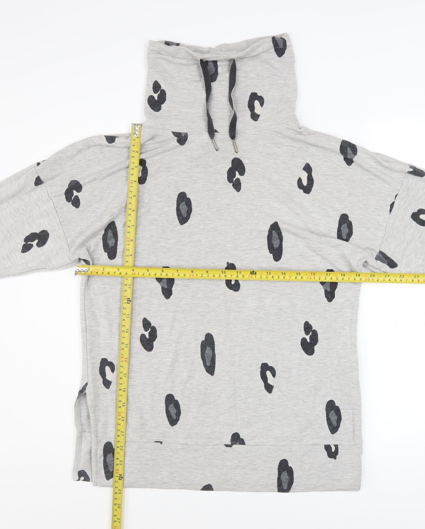 Womens UK Size 10 Marks and Spencer Grey Pullover Sweatshirt