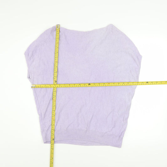 Womens UK Size M Mint Velvet Purple Pullover Jumper