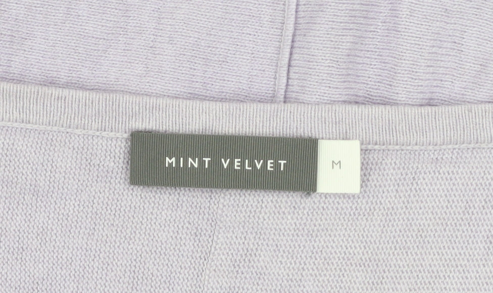 Womens UK Size M Mint Velvet Purple Pullover Jumper