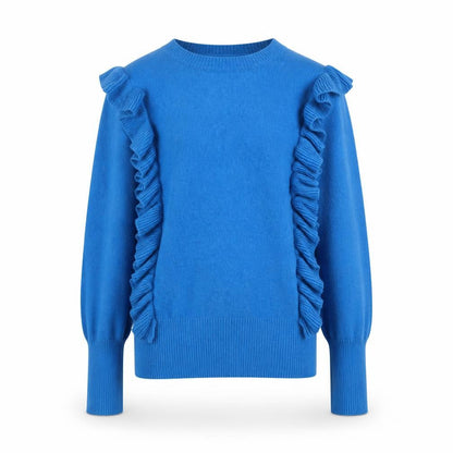 Womens UK Size M Willow & Paige Blue Pullover Jumper