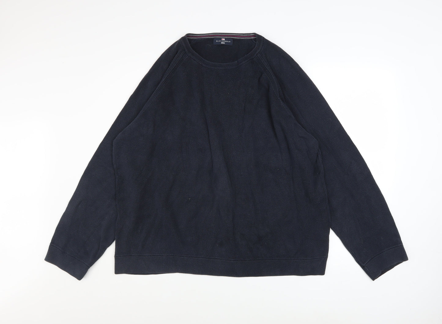 Mens UK Size XL Marks and Spencer Blue Pullover Jumper