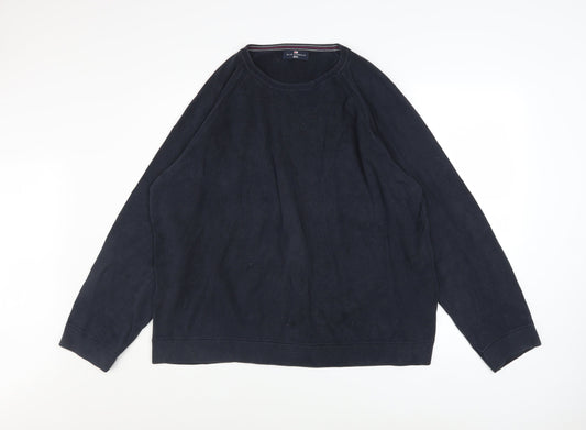 Mens UK Size XL Marks and Spencer Blue Pullover Jumper