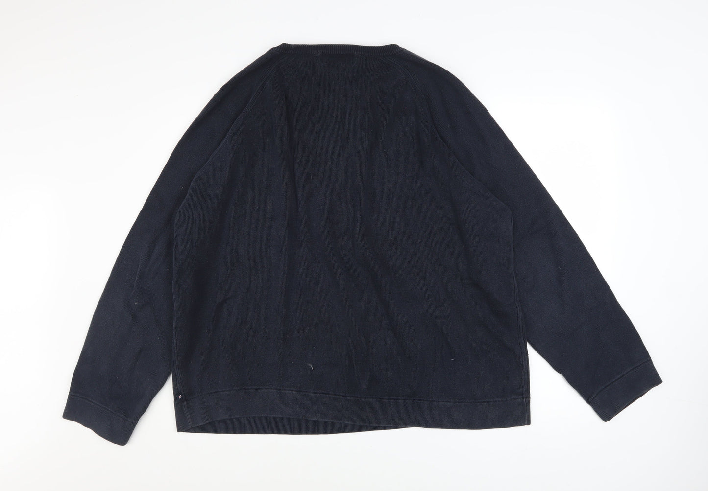 Mens UK Size XL Marks and Spencer Blue Pullover Jumper