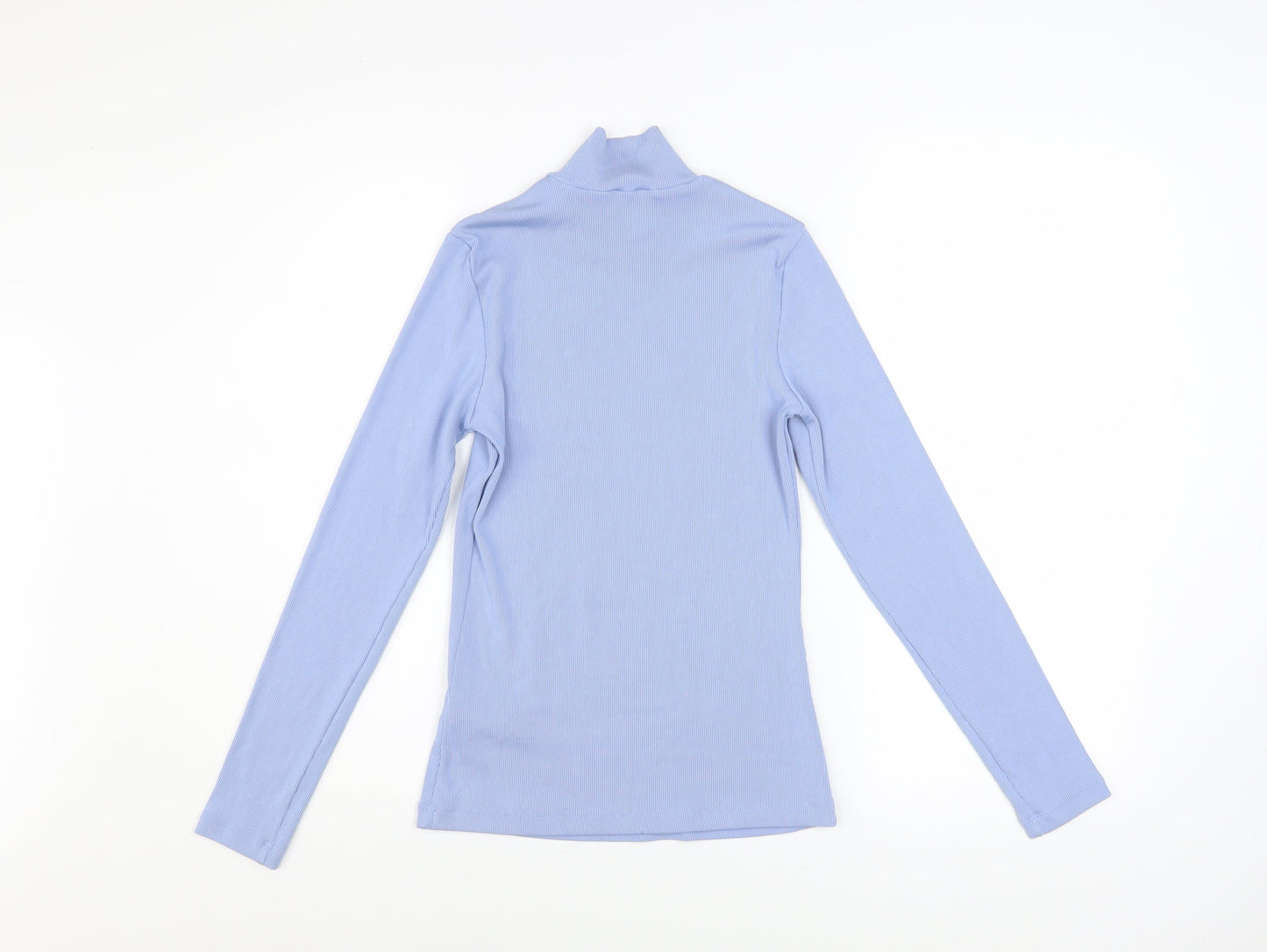 Womens UK Size S & Other Stories Blue Basic T-Shirt