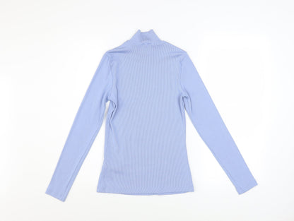 Womens UK Size S & Other Stories Blue Basic T-Shirt
