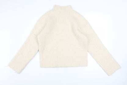 Womens UK Size M River Island Beige Pullover Jumper