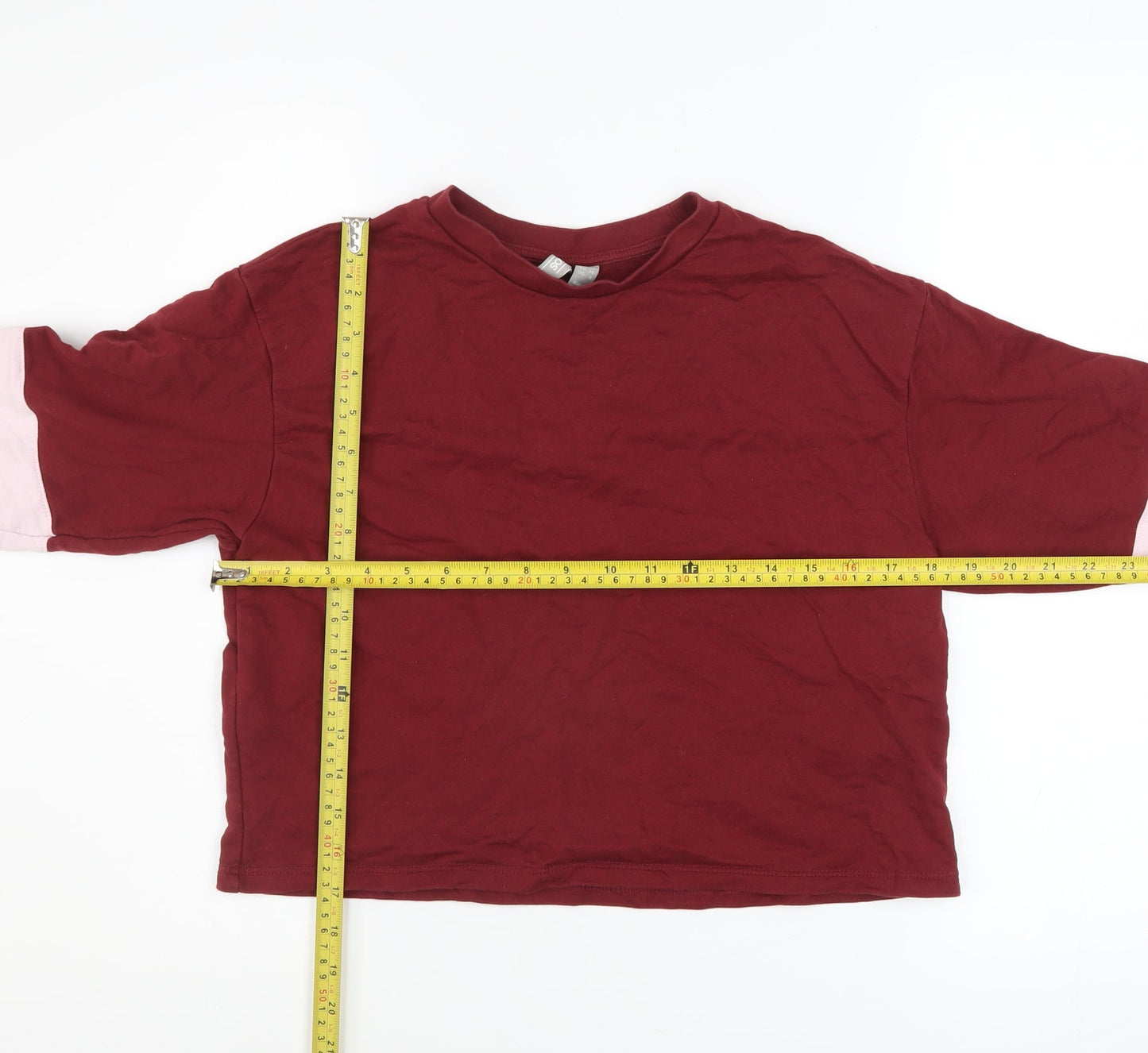 Womens UK Size 8 ASOS Red Pullover Sweatshirt