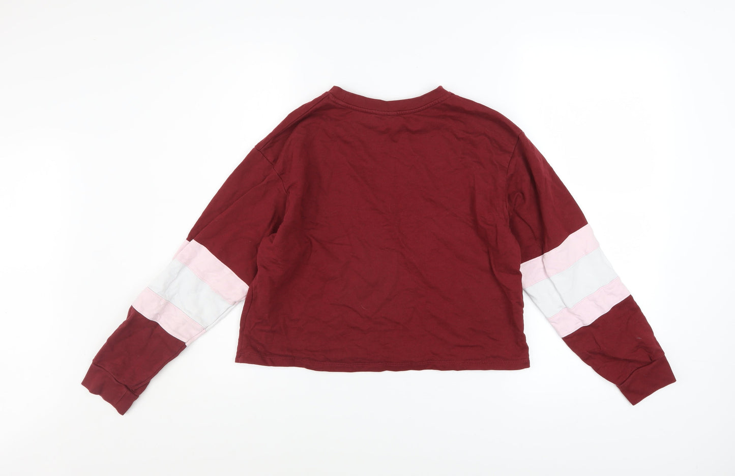 Womens UK Size 8 ASOS Red Pullover Sweatshirt