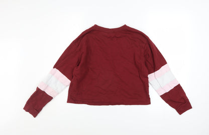 Womens UK Size 8 ASOS Red Pullover Sweatshirt