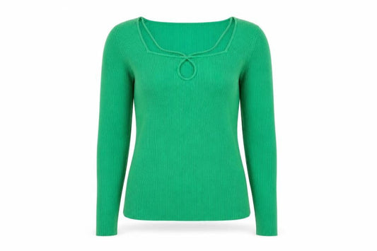 Womens UK Size 8 Lipsy Green Pullover Jumper