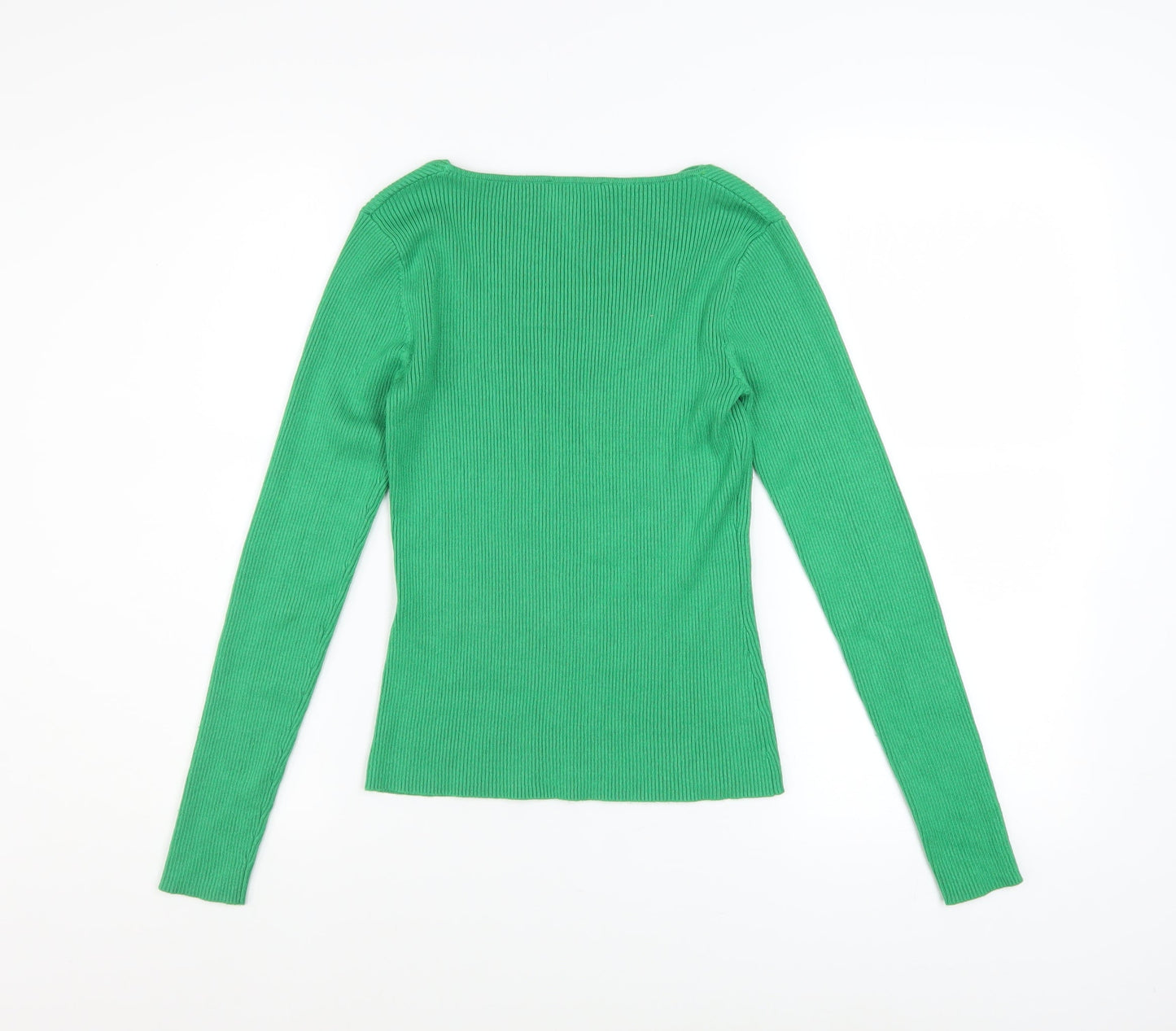 Womens UK Size 8 Lipsy Green Pullover Jumper