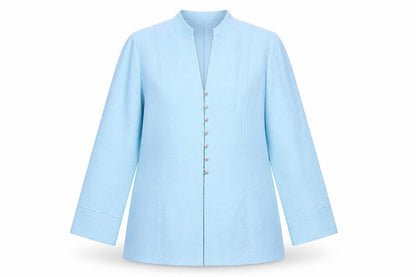 Womens UK Size 14 Jacques Vert Blue Blazer