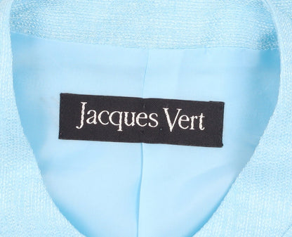Womens UK Size 14 Jacques Vert Blue Blazer