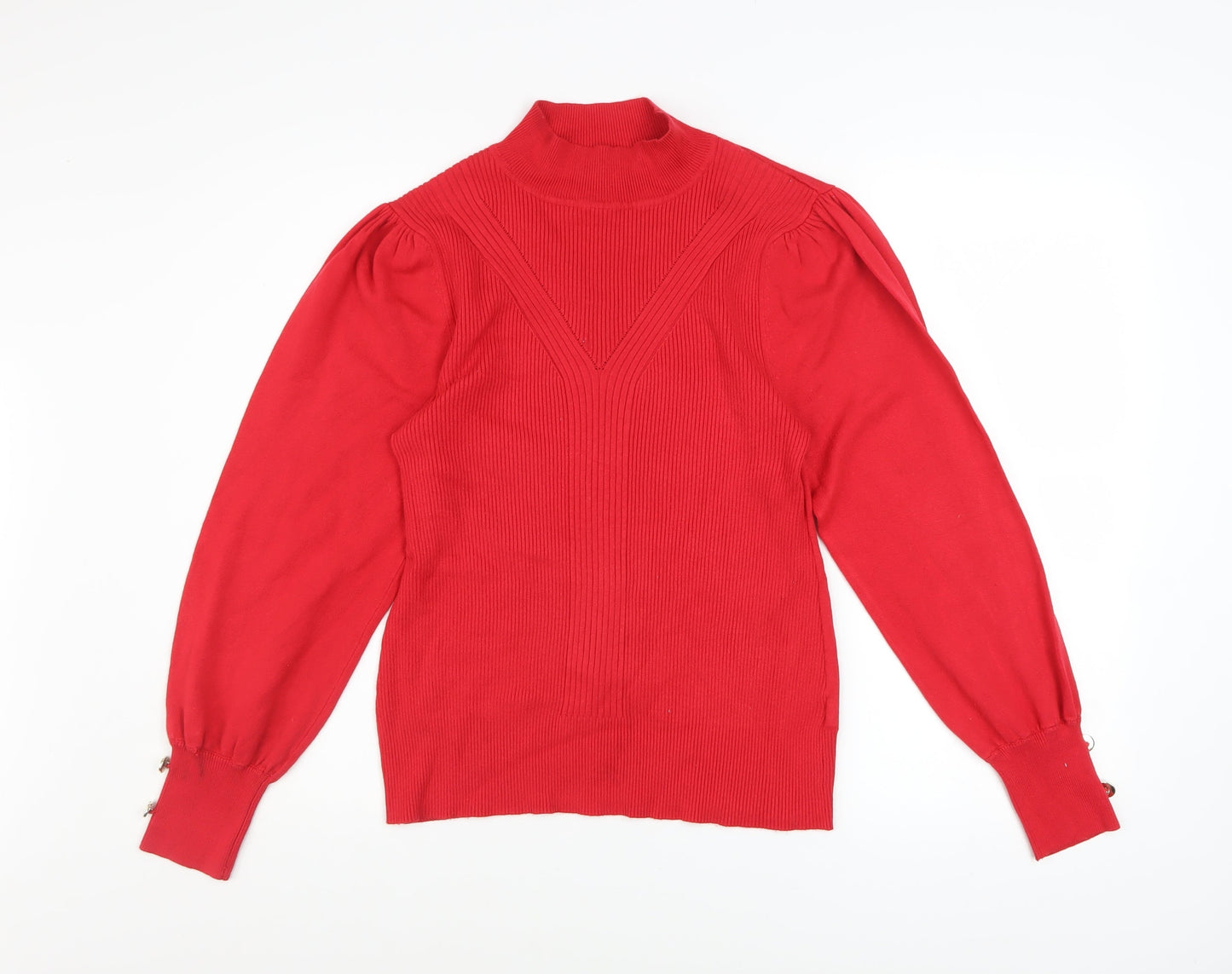 Womens UK Size 16 River Island Red Pullover Jumper