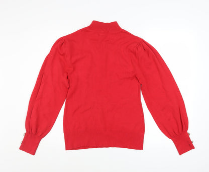Womens UK Size 16 River Island Red Pullover Jumper