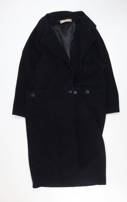 Womens UK Size 14 Mansfield Black Overcoat