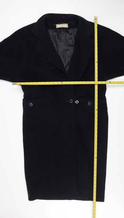 Womens UK Size 14 Mansfield Black Overcoat