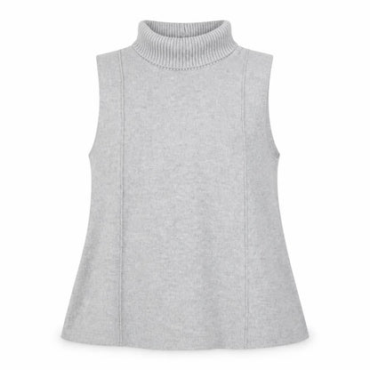 Womens UK Size M Zara Grey Vest Jumper