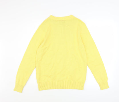 Womens UK Size 10 Damart Yellow  Jacket