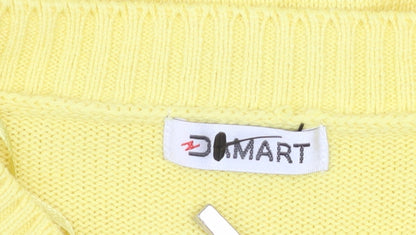 Womens UK Size 10 Damart Yellow  Jacket