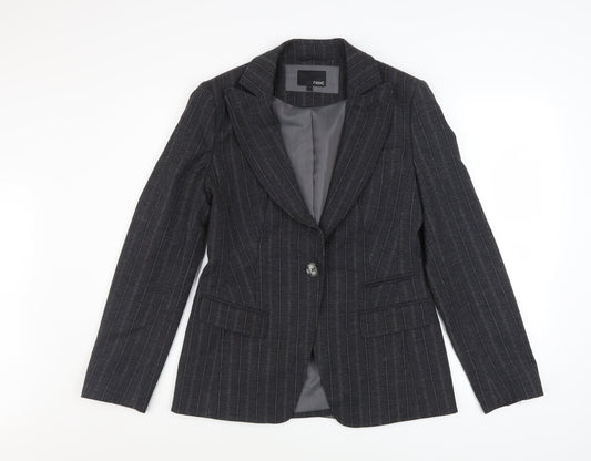 Womens UK Size 12 NEXT Regular Grey Blazer