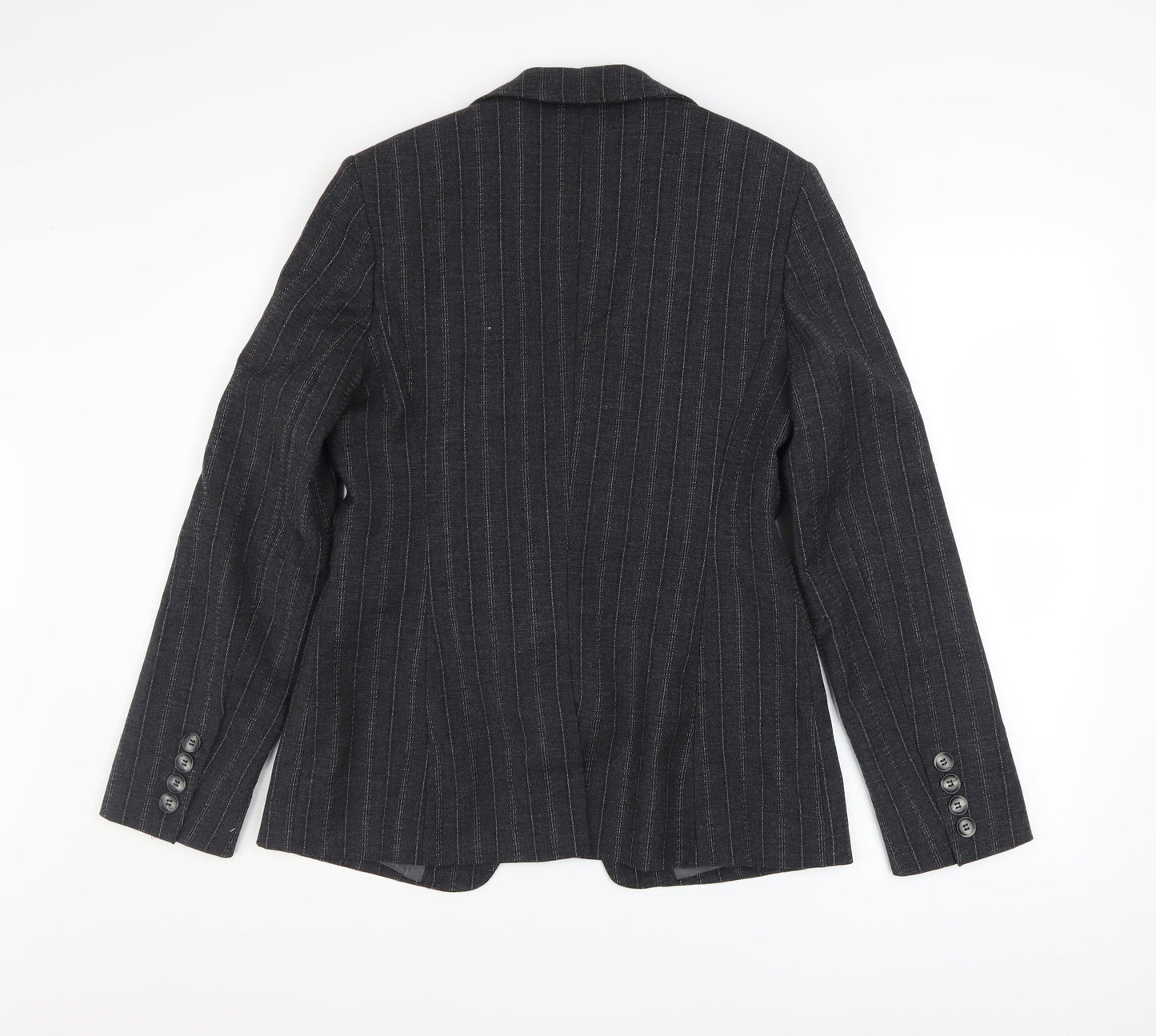 Womens UK Size 12 NEXT Regular Grey Blazer