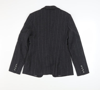 Womens UK Size 12 NEXT Regular Grey Blazer