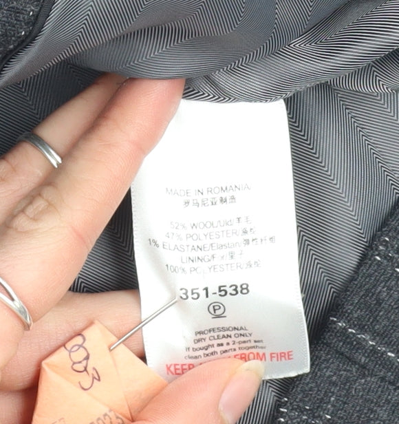 Womens UK Size 12 NEXT Regular Grey Blazer