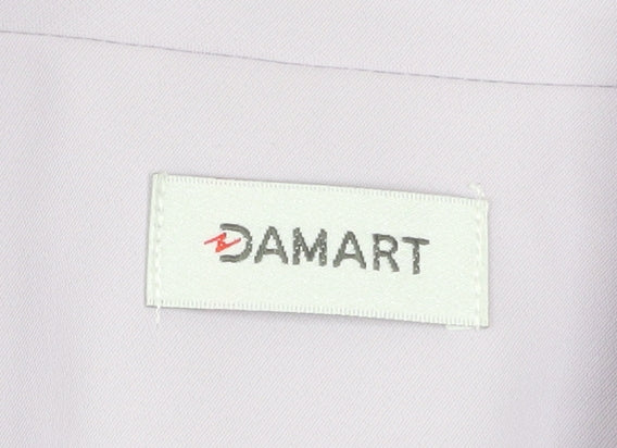 Damart Women's Purple Blazer UK 14 Regular Fit 3/4 Sleeve Jacket