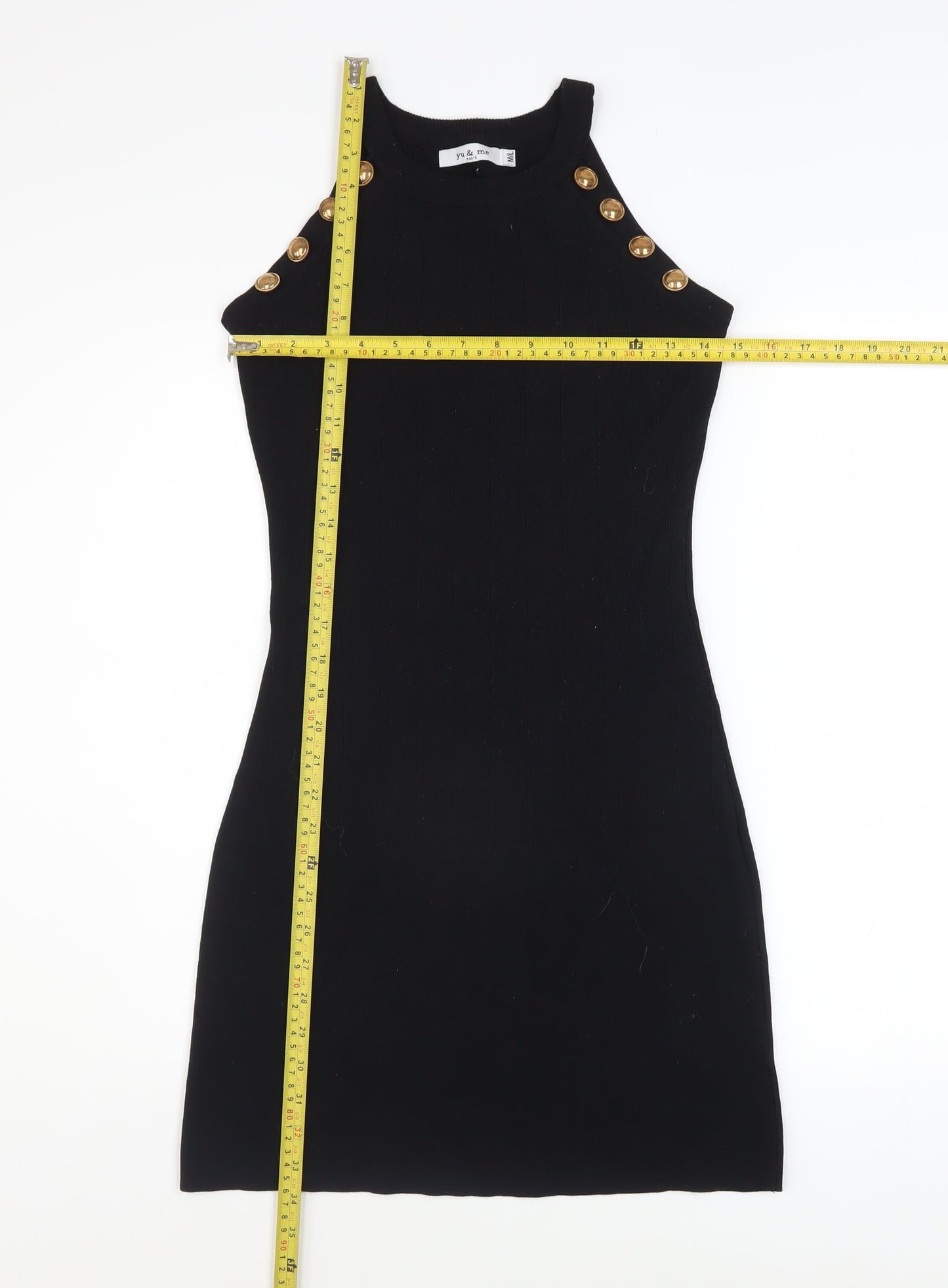 Womens UK Size M yu & me Bodycon Dress