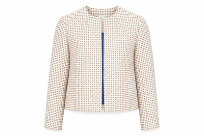 Womens UK Size 10 Eastex Multicoloured Basic Jacket