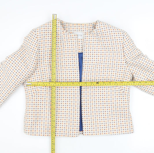 Womens UK Size 10 Eastex Multicoloured Basic Jacket