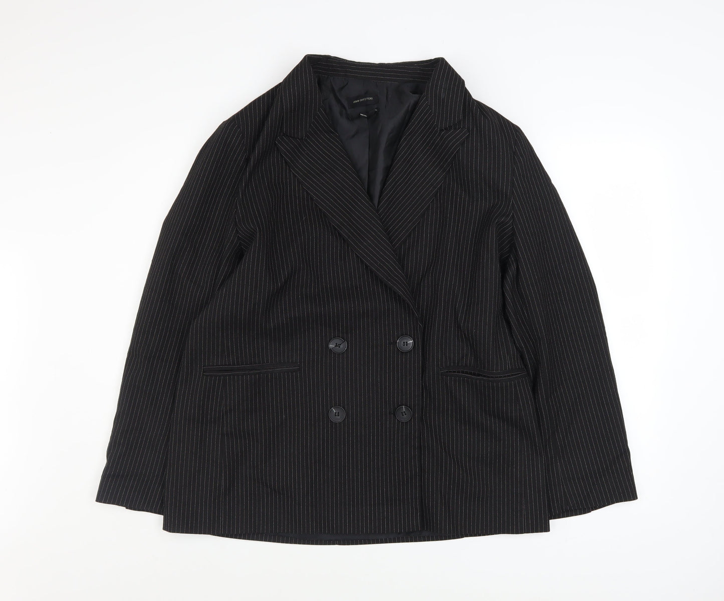 Womens UK Size M Urban Outfitters Regular Black Blazer