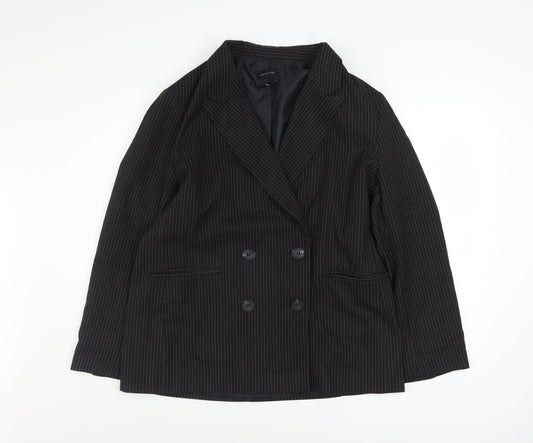 Womens UK Size M Urban Outfitters Regular Black Blazer