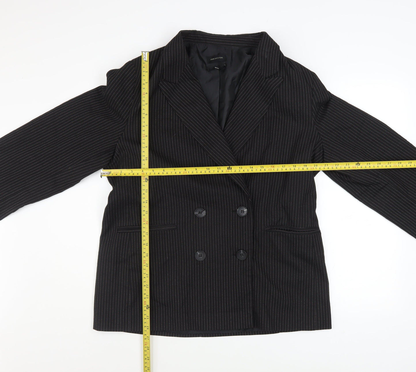 Womens UK Size M Urban Outfitters Regular Black Blazer
