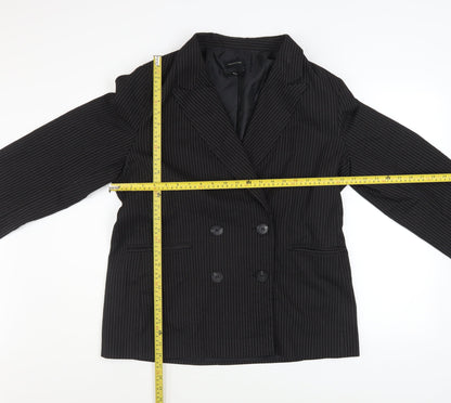 Womens UK Size M Urban Outfitters Regular Black Blazer