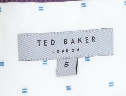 Mens UK Collar Size XL Ted Baker Smart White  Dress Shirt