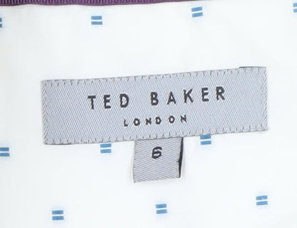 Mens UK Collar Size XL Ted Baker Smart White  Dress Shirt