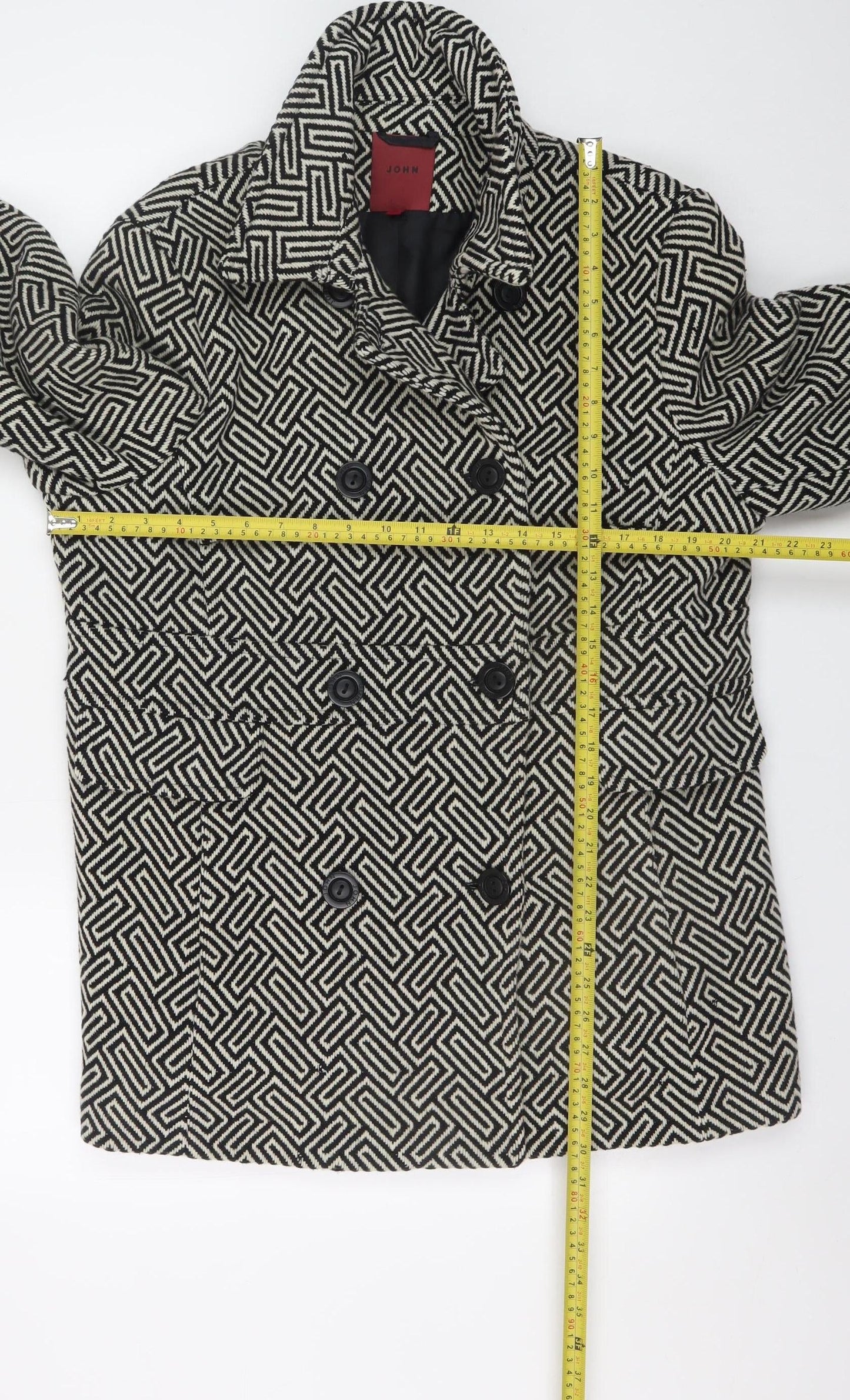 Womens UK Size 18 Designers at Debenhams Black Pea Coat