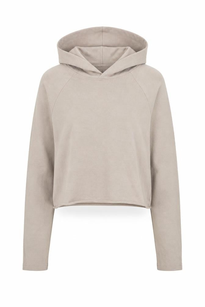 Womens UK Size XS H&M Beige Pullover Hoodie
