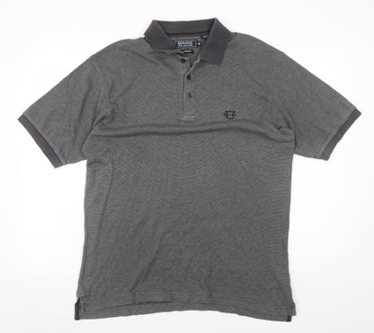 Mens UK Size M Maine New England 100% Cotton Polo Shirt
