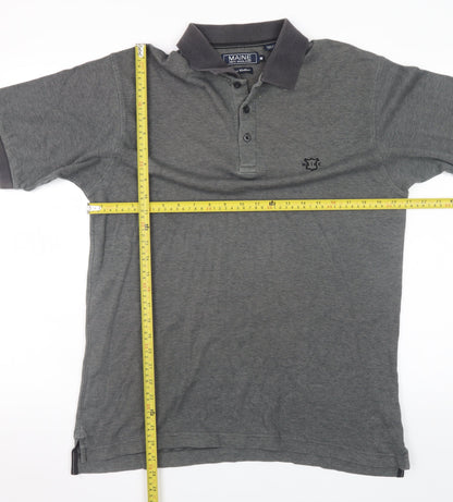 Mens UK Size M Maine New England 100% Cotton Polo Shirt
