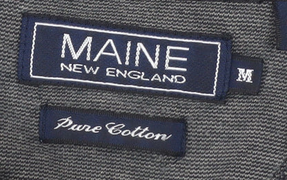 Mens UK Size M Maine New England 100% Cotton Polo Shirt