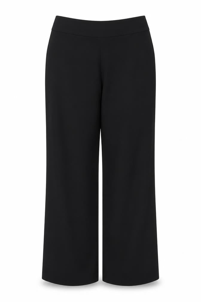 Womens UK Size 16 BHS Regular Fit Dress Pants Black Trousers