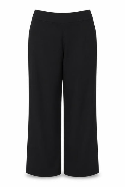Womens UK Size 16 BHS Regular Fit Dress Pants Black Trousers